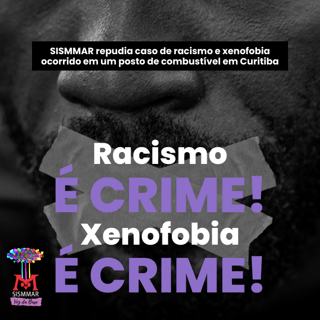 racismo e xenofobia em Curitiba