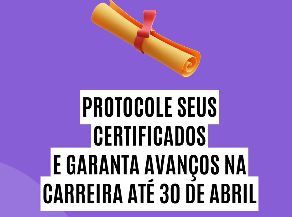 avanços na carreira certificados araucária