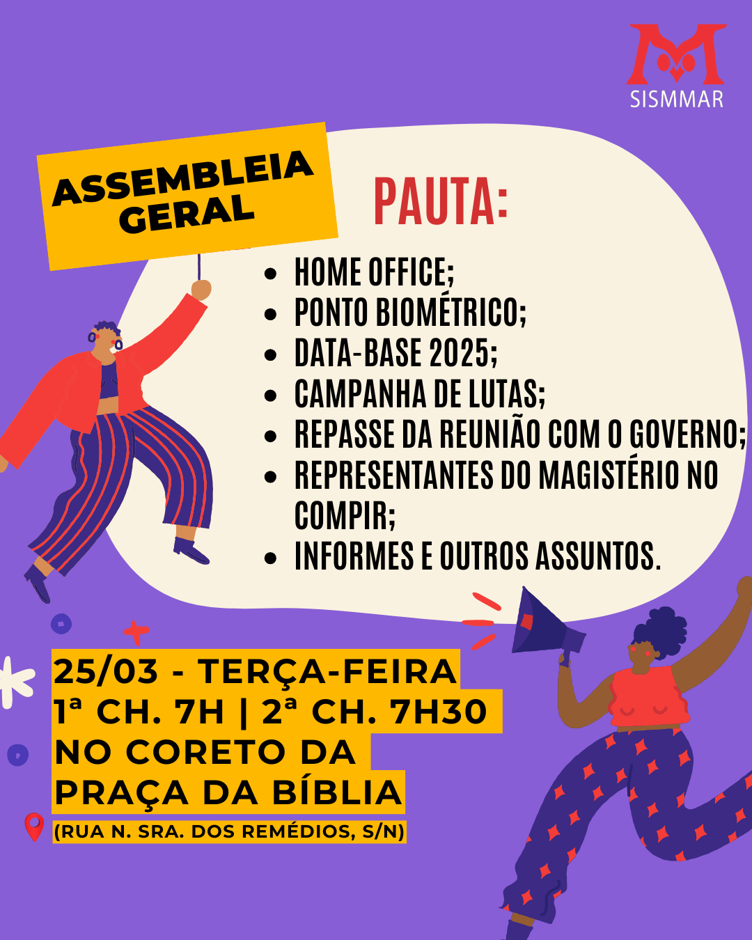 assembleia geral sismmar araucaria