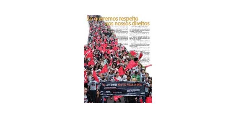 Jornal Unificado Campanha de Lutas 2013