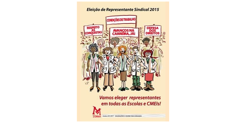 Folheto para Eleição de Representante Sindical 2015