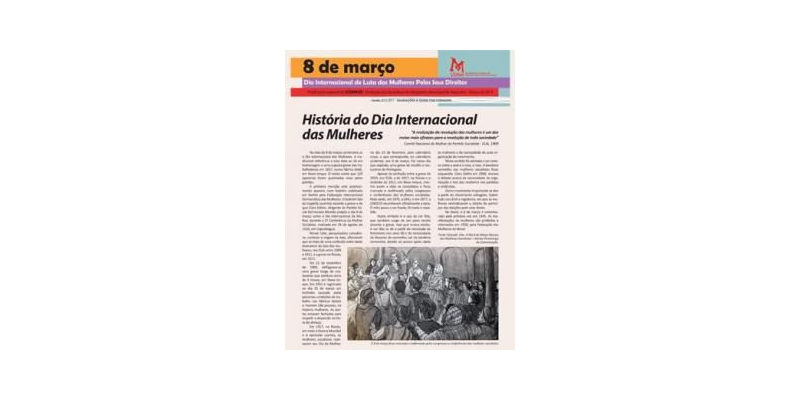 8 de Março - Dia Internacioal de Luta das Mulheres